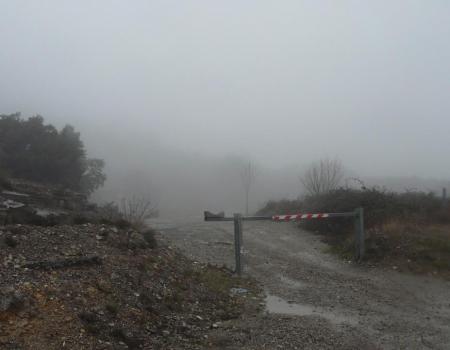 la barrière de la carrière de la grotte des  Clarys