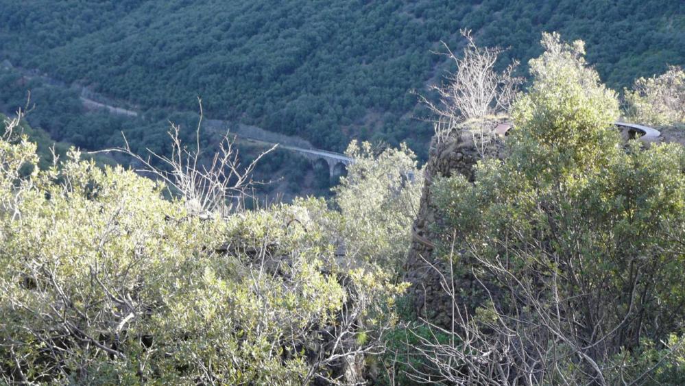 depuis les deux fours, vue sur la vallée du Rieutord