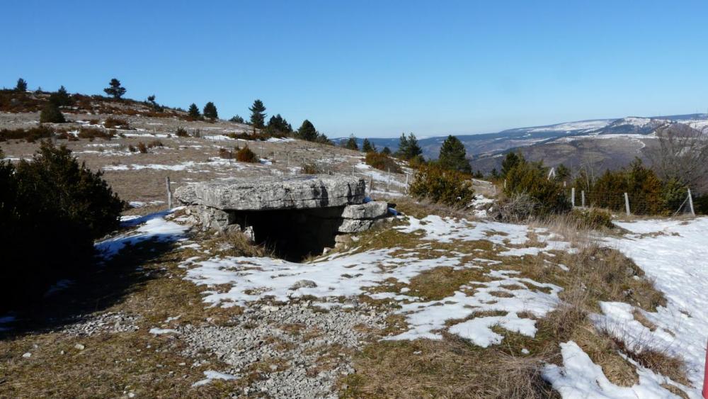 la pierre plate (photo prise en hiver)