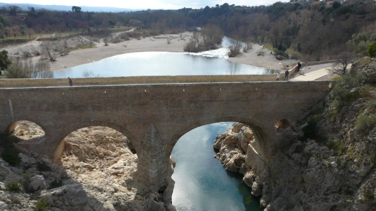 le pont du diable sur l' Hérault