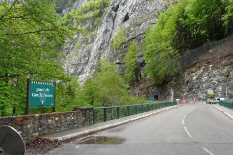 Pont de la Goule noire et les travaux