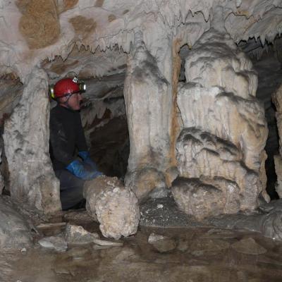 la grotte merveilleuse à Balme de Rencurel