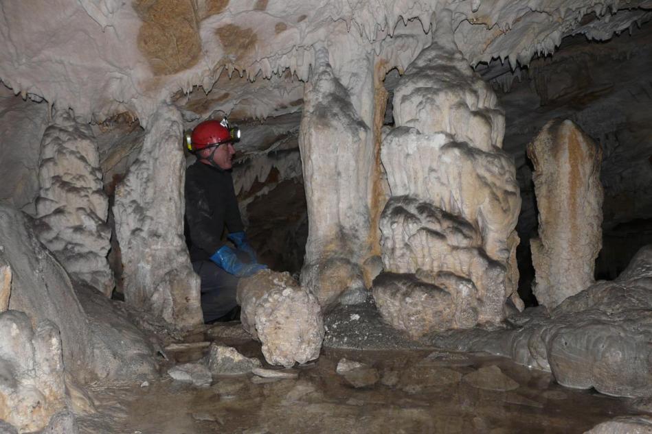 la grotte merveilleuse à Balme de Rencurel