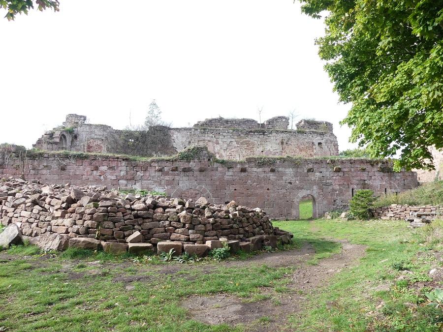 Randonnée ruines du Château de Guirbaden depuis Grendelbruch Bas Rhin