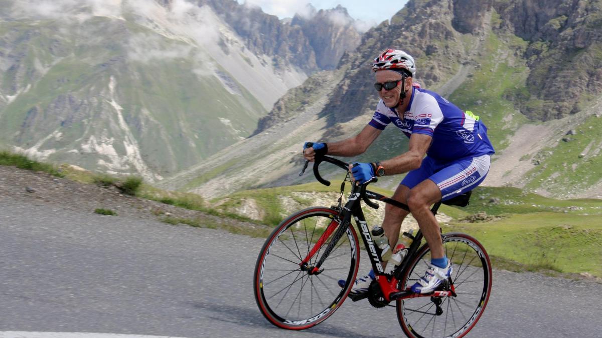 Montée à vélo cols Télégraphe/Galibier/St Martin d' Arc