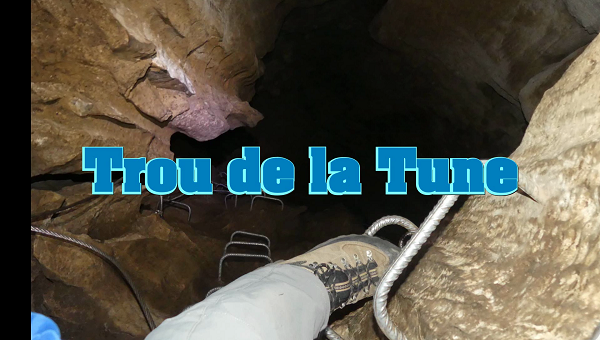 Via souterrata de la Tune  Super Dévoluy    Haute Alpes