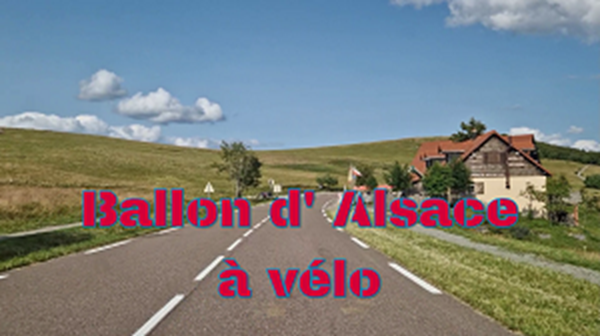 Col du ballon d' Alsace à vélo depuis Sewen Haut Rhin