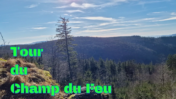 Randonnée tour du Champ du Feu depuis la station de ski - Massif des Vosges - Bas Rhin